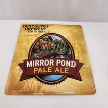 Deschutes Brewing Mirror Pond Pale Ale Metal Tacker Sign Portland Bend OR - £30.43 GBP