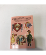 Old time Valentine stickers book Victorian style old fashion holiday sti... - $27.03 CAD