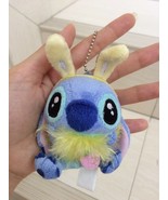 Disney Stitch dressed as Rabbit Plush Doll Keychain. Very Pretty and Rare - £16.01 GBP