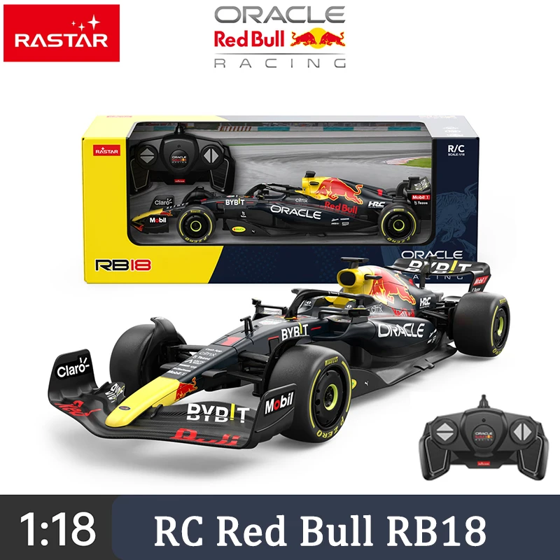 RASTAR 2022 F1 Red Bull RB18 Racing RC Cars Model Max Verstappen 1:18 2.4G - £45.91 GBP