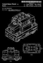 1994 - Lego Toy Locomotive - E. F. Ruszkai - Patent Art Poster - $9.99