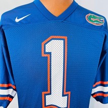Nike University Of Florida M NCAA Blue Football Jersey Gators Number 1 - £55.78 GBP