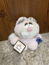 Vintage 1981 Knickerbocker Applause Poshie Plush Pink Cat # 7765 Rare - $12.99