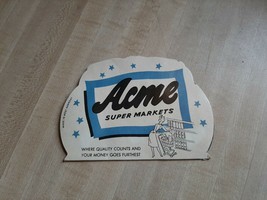 Vintage Acme Supermarkets Grocery Store Sewing Needle Pack West Germany - £7.58 GBP
