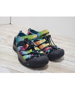 Keen Newport H2 Black Rainbow Tie Dye 1018441 Sandals Water Shoes US Siz... - $399.82 MXN