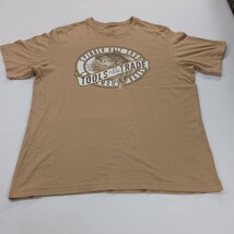 George Crewneck SPINNER BAIT SHOP Men's Beige Cotton Graphic T-Shirt XL (46-48) image 10