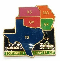 AT&amp;T Pioneers Southwest Chapter 129 Enamel Hat Lapel Pin - $16.01