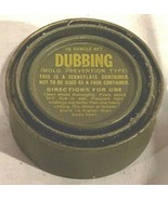 VINTAGE WWII MILITARY 1 1/2 OZ BOOT MOLD PROTECTANT DUBBING POLISH WATER... - $16.99 CAD