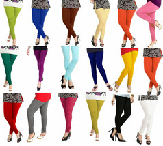 Lux Lyra Wholesale Lot of 50 Pcs Women Churidar Legging Cotton Ladies Yoga Pants - £488.45 GBP