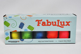 Fabulux Neons Color Set of 5 Thread - £33.52 GBP
