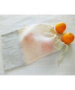 Eco Friendly Produce Storage Mesh Bags Organic Linen Reusable Grocery Bags - $7.56+