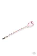 Paparazzi Princess Precision Pink Hair Clip - New - $4.50