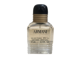 Armani Pour Homme By Giorgio Armani 0.5 Oz / 15 Ml Edt Spray Travel Size New - $29.95