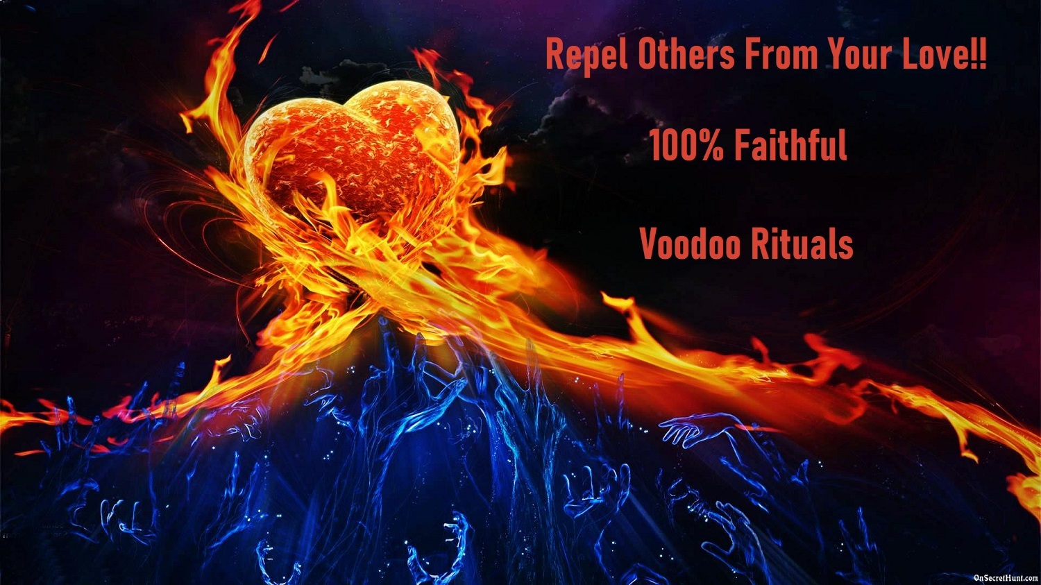 REPEL OTHERS FROM YOUR BF GF BANISH CHEATING FAITHFUL SPELL LOVE RITUAL  - $39.00