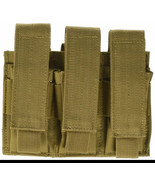 Voodoo Tacticalpistol Triple Mag Pouch, Coyote New - $18.80