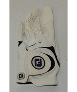 Footjoy FJ white black Left Golf Glove Size Medium - $9.85
