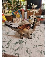 Creatology Soft Rubber Winged Horned Flying Dragon Toy Major Trading Co - $24.61 CAD