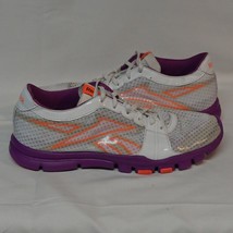 Reebok Womens Your Flex Trainette J90620 White Purple Running Shoes Size 10 - $34.29
