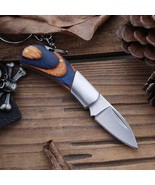 Mini Hunting Knife Folding Blade Keychain Pendant Package Opener  Pocket... - $180.82 MXN+