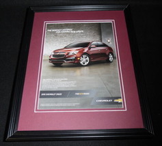 2015 Chevrolet Chevy Cruze 11x14 Framed ORIGINAL Advertisement - £27.17 GBP