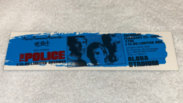 The Police Stevie Ray Vaughan Bryan Adams 1984 Concert Ticket Aloha Sting Usa - £12.01 GBP
