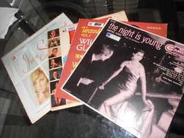 lot 4 vintage Vinyl records Wayne King, Will Glahe, Let Yourself Go, Sentimental - £6.73 GBP