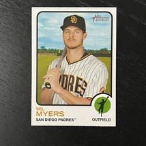 2022 Topps Heritage Baseball Wil Myers Base #288 San Diego Padres - £1.56 GBP