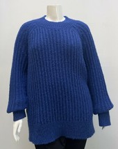 George Plus Women&#39;s Mock Neck Sweater Blue 4X NWT - £16.23 GBP