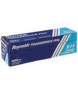 REYNOLDS FOODSERVICE FOIL 611 STANDARD ALUMINUM FOIL 1000FT - $75.18 CAD