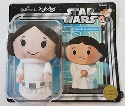 Hallmark Itty Bittys Star Wars Princess Leia Organa Plush Collector Edition LE - £16.04 GBP