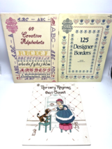 3 Designs by Gloria and Pat - Book 1  Nursery Thymes- Book 64 Borders - ... - $24.95