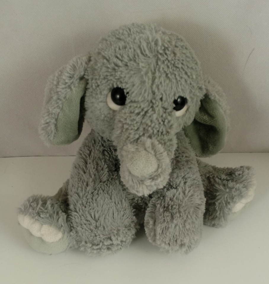 Aurora Lil Benny Phant Elephant Plush Gray 9&quot; Stuffed Animal Toy - $5.93
