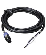 Studio Z Speakon Plug to 1/4&quot; Male DJ Speaker Cable - 25 Feet - $63.91 CAD