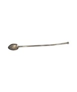 Antique Webster Cocktail Straw Spoon Single Sterling Silver ca1940s MCM - $42.07