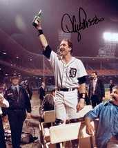 Lance Parrish Signed 8x10 Glossy Photo Autographed RP Signature Print Poster Wal - £13.34 GBP