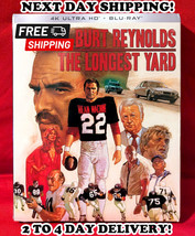THE LONGEST YARD 1974 (4K UHD &amp; Blu-ray)W/SLIPCOVER (Kino Lorber) NEW!! ... - $24.27