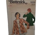 Butterick 3930 Misses Unlined Swing Jacket Pattern - Size 16 Bust 38 UNCUT - $14.55