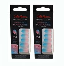 Sally Hansen 2 Pack Salon Effects Perfect Manicure Pride 0V750 Trans Tip - $9.90