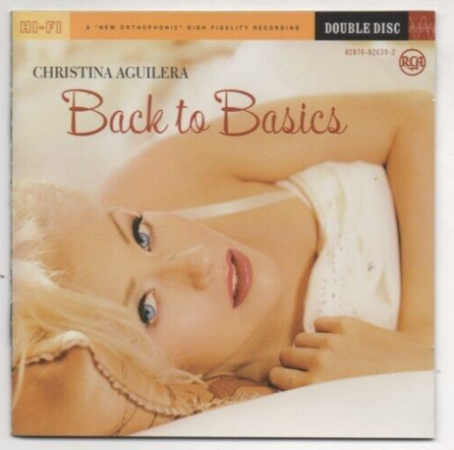 Primary image for Christina Aguilera Back to Basics CD Ain't No Other Man, Hurt