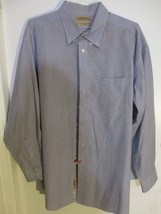 Mens Roundtree &amp; York &#39;Gold Label&#39; shirt size 18 35 big 100% cotton non iron - £14.67 GBP