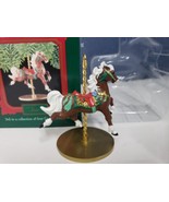 Hallmark Ornament Star 3rd in a Collection of Four Carousel Horses dated... - £6.20 GBP