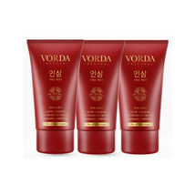 3X Vorda Sunscreen Cream Glow Ginsengspf50 PA+++ Waterproof Foundation 20 G - £35.74 GBP