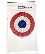 Operettas Jacques Offenbach Program Sadler Wells Opera London 1968  - £21.69 GBP