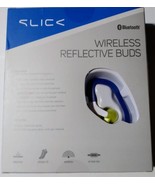 Slick Bluetooth Wireless Reflective Buds Inline Mic Headphones Athlete F... - £4.62 GBP