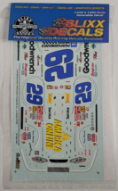 Slixx Decals 0129A/1694 #29 Goodwrench Racing Car 1/24 1/25 NASCAR Revel... - £7.83 GBP