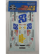 Slixx Decals 0129A/1694 #29 Goodwrench Racing Car 1/24 1/25 NASCAR Revel... - £7.50 GBP