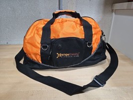 Orange Theory Fitness Orange Black Gym Duffel Bag Workout Handles Carry ... - £15.14 GBP