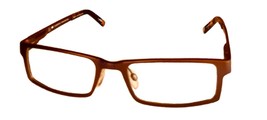 Electric Mens Eyeglass Rectangle Metal Raw Brown Overdrive EV03703200.  53mm - £24.66 GBP