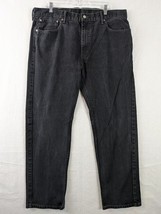 Levis 505 Mens Jeans Size 40x32 Cotton Black - $19.68