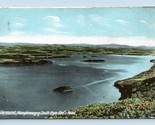 Lake Memphremagog From Owls Head VT Vermont 1907 UDB Postcard P14 - $3.91